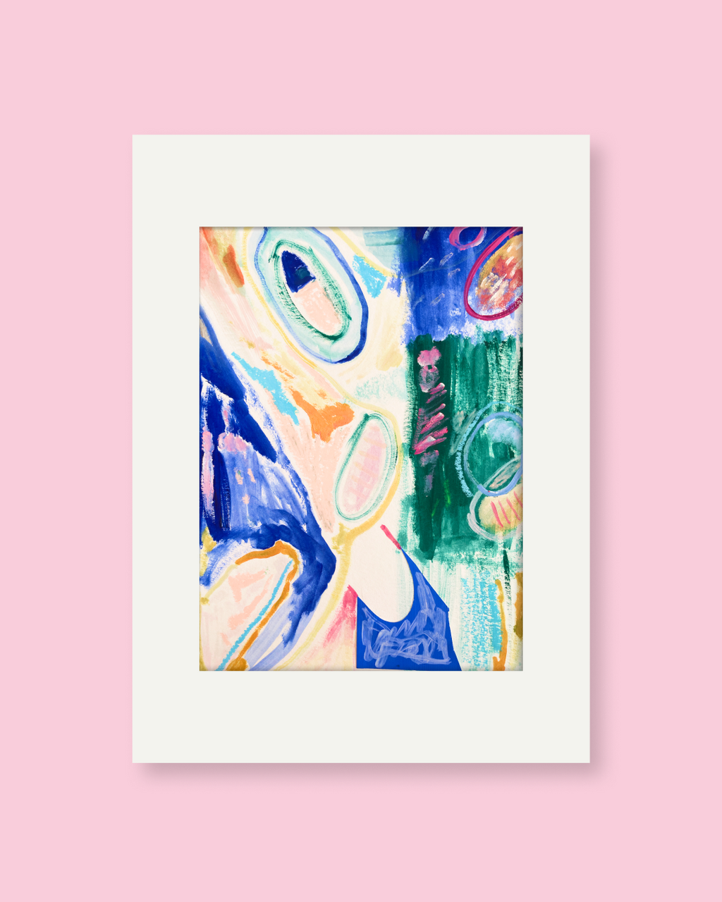 Mixed media composition 16