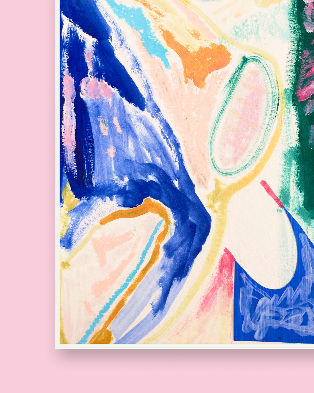 Mixed media composition 16