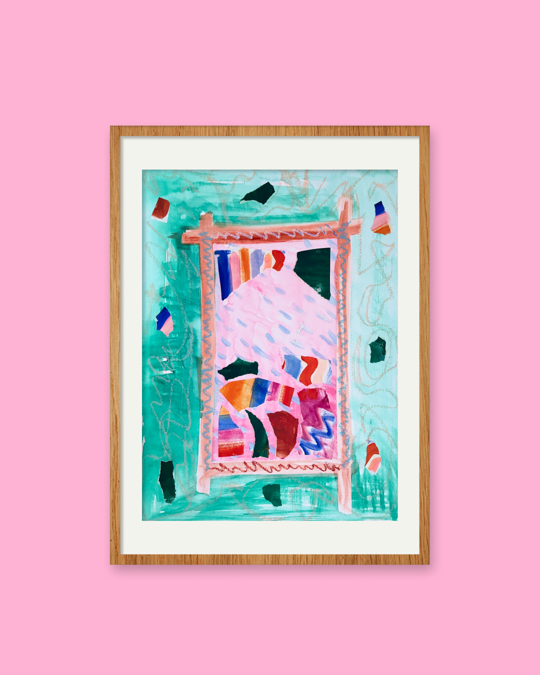 Mixed media composition 12