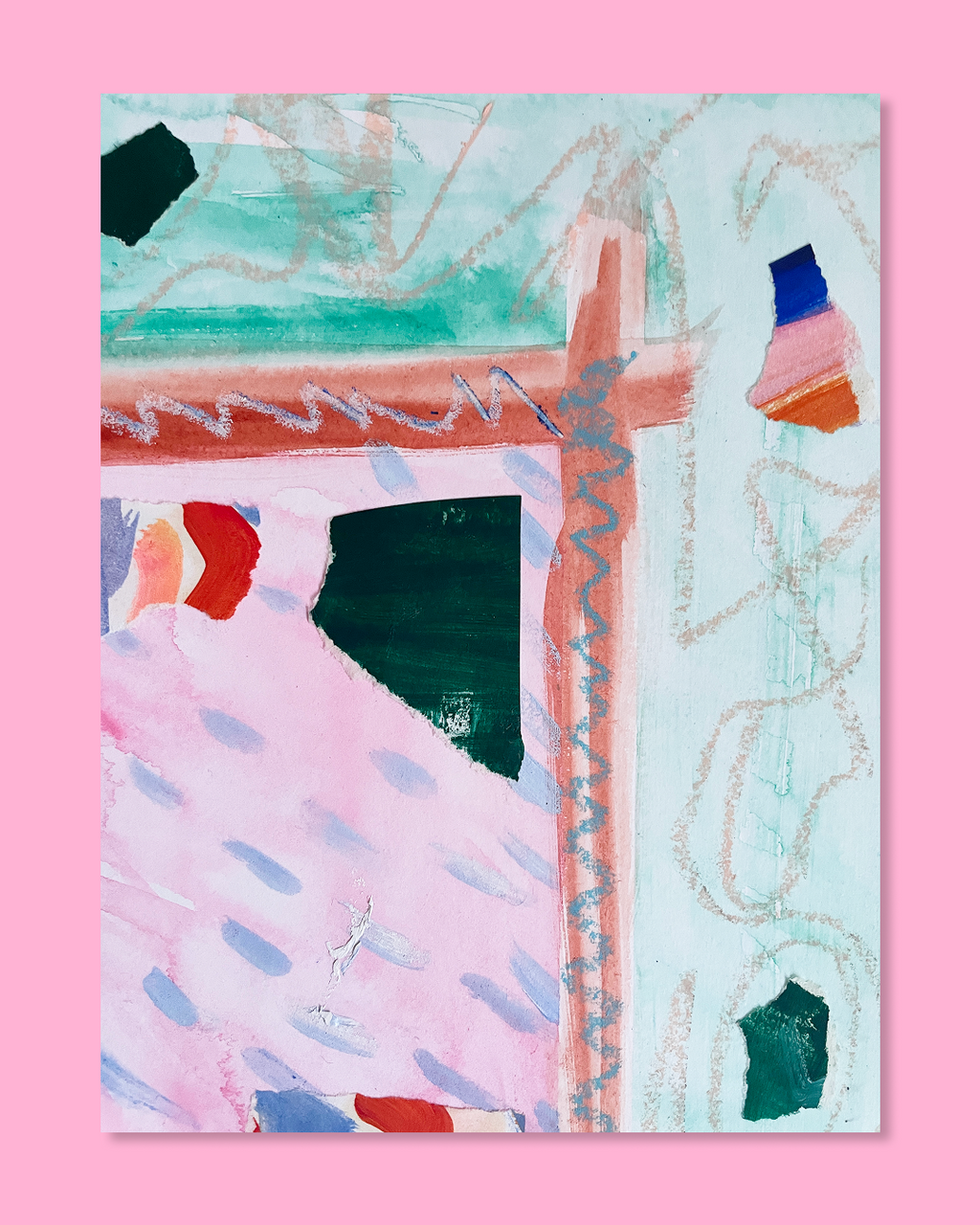 Mixed media composition 12