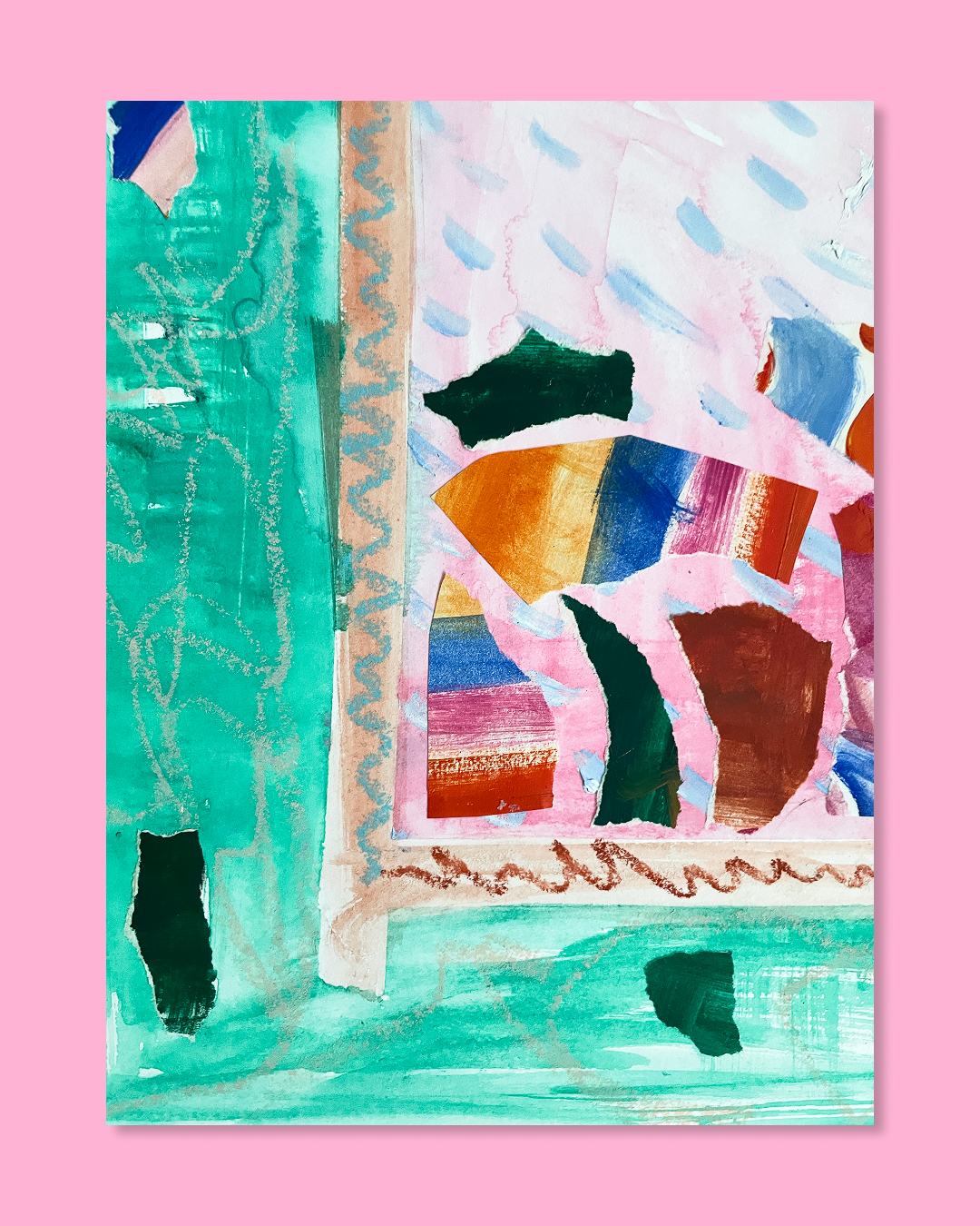 Mixed media composition 12