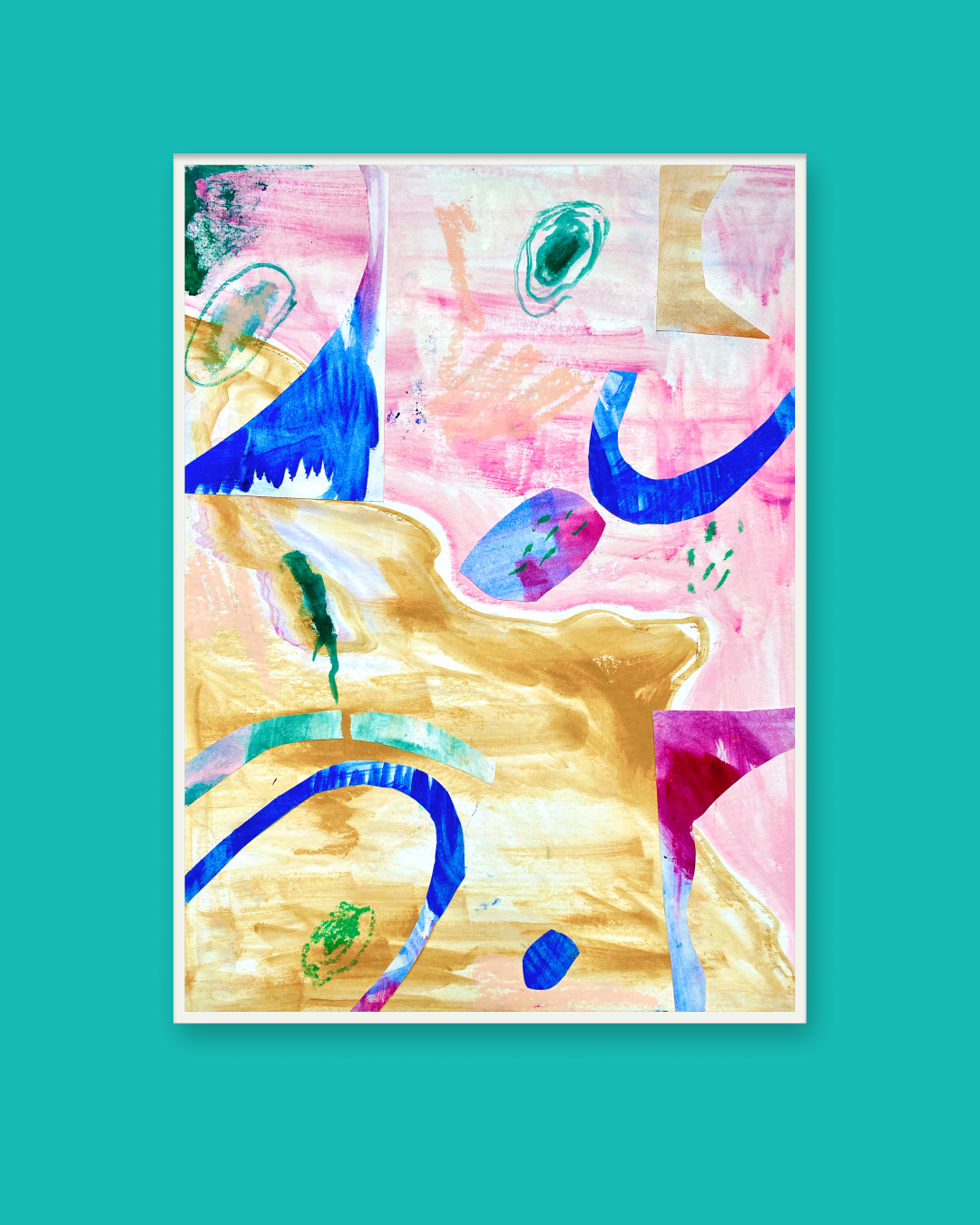 Mixed media composition 14