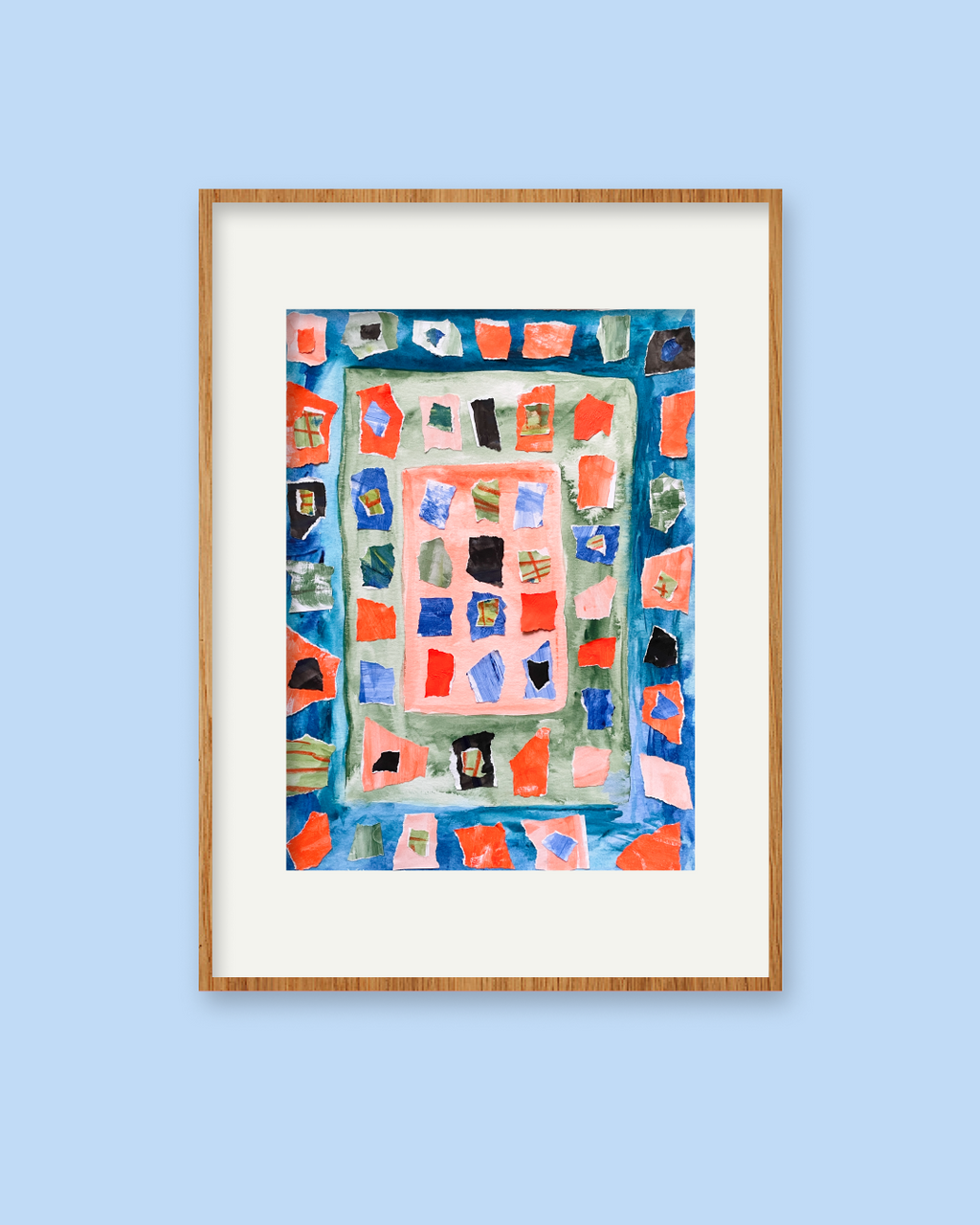 Mixed media composition 10