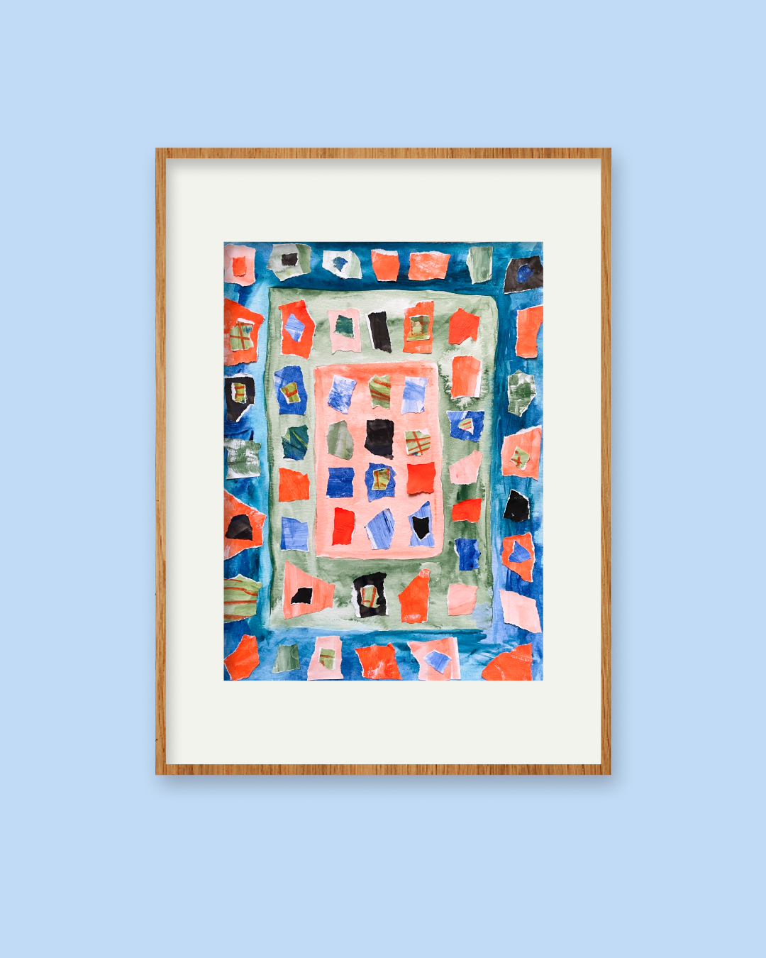 Mixed media composition 10