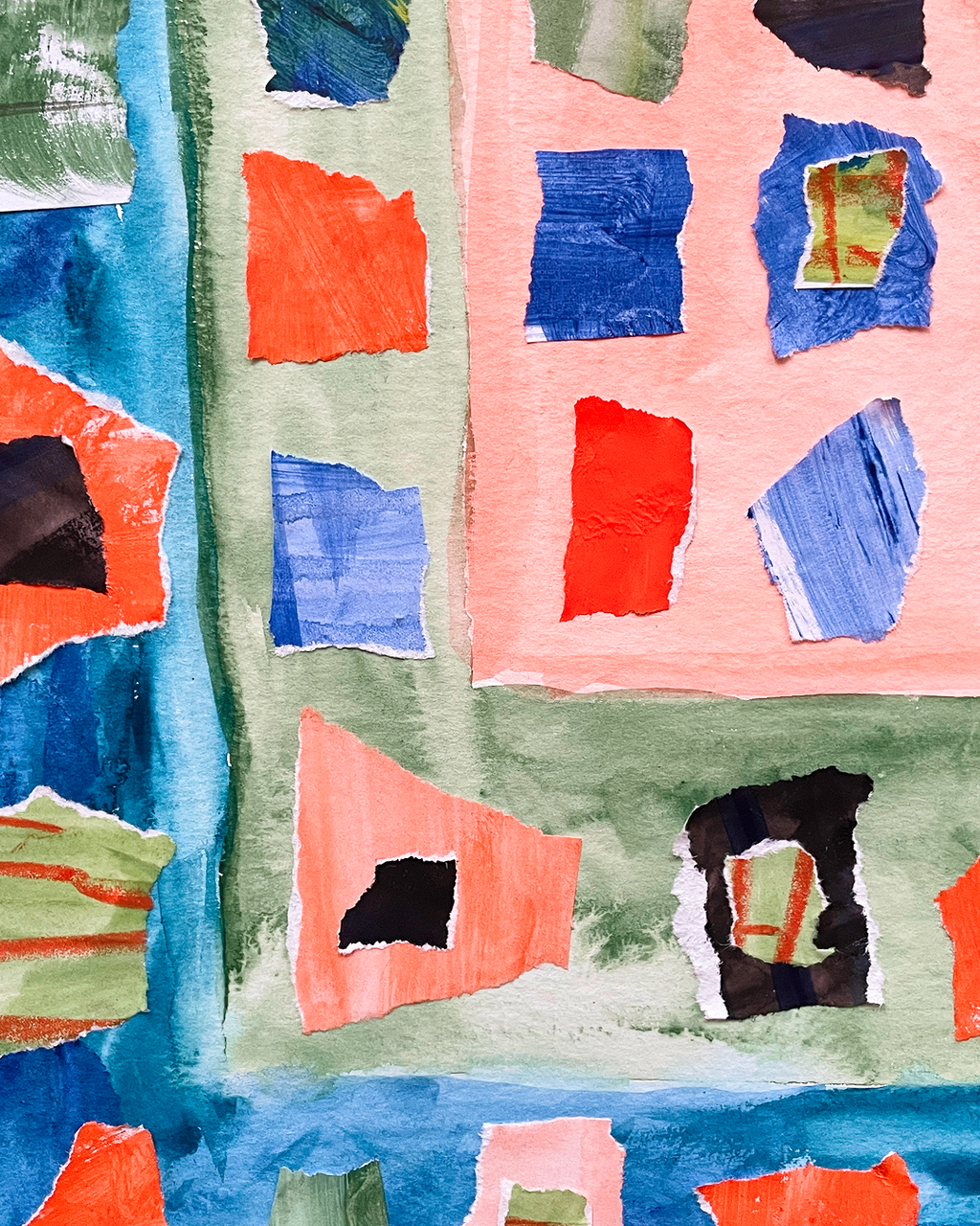 Mixed media composition 10