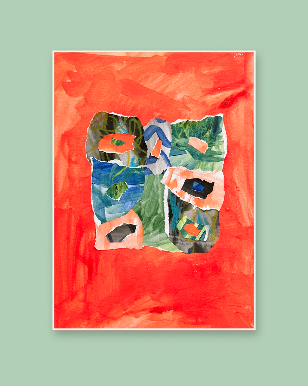 Mixed media composition 11