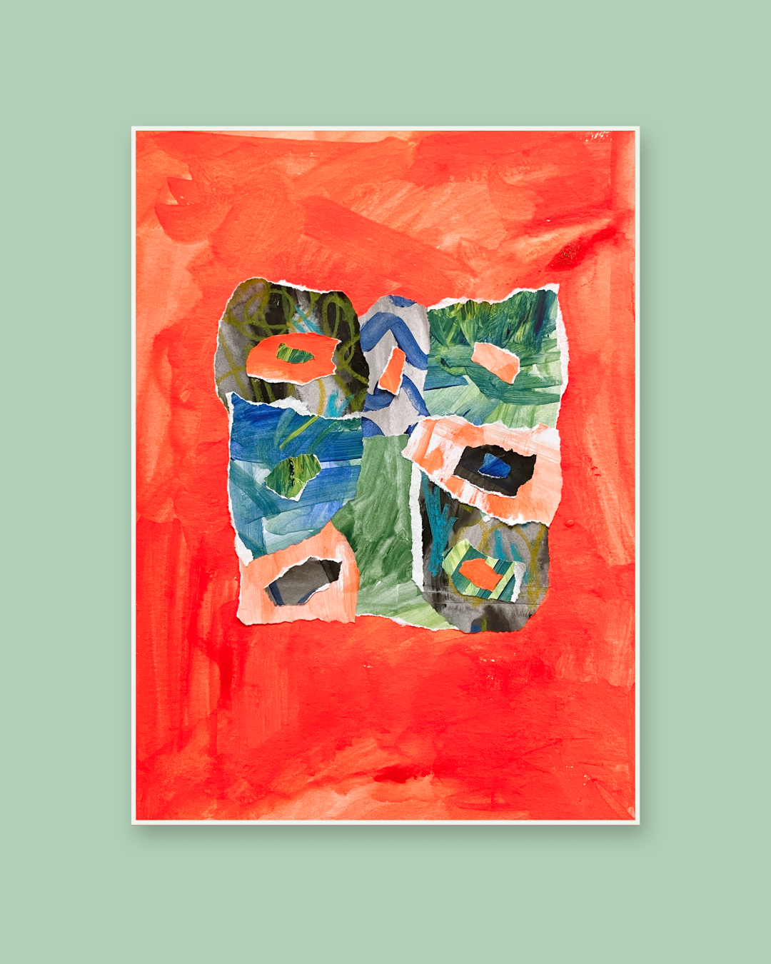 Mixed media composition 11