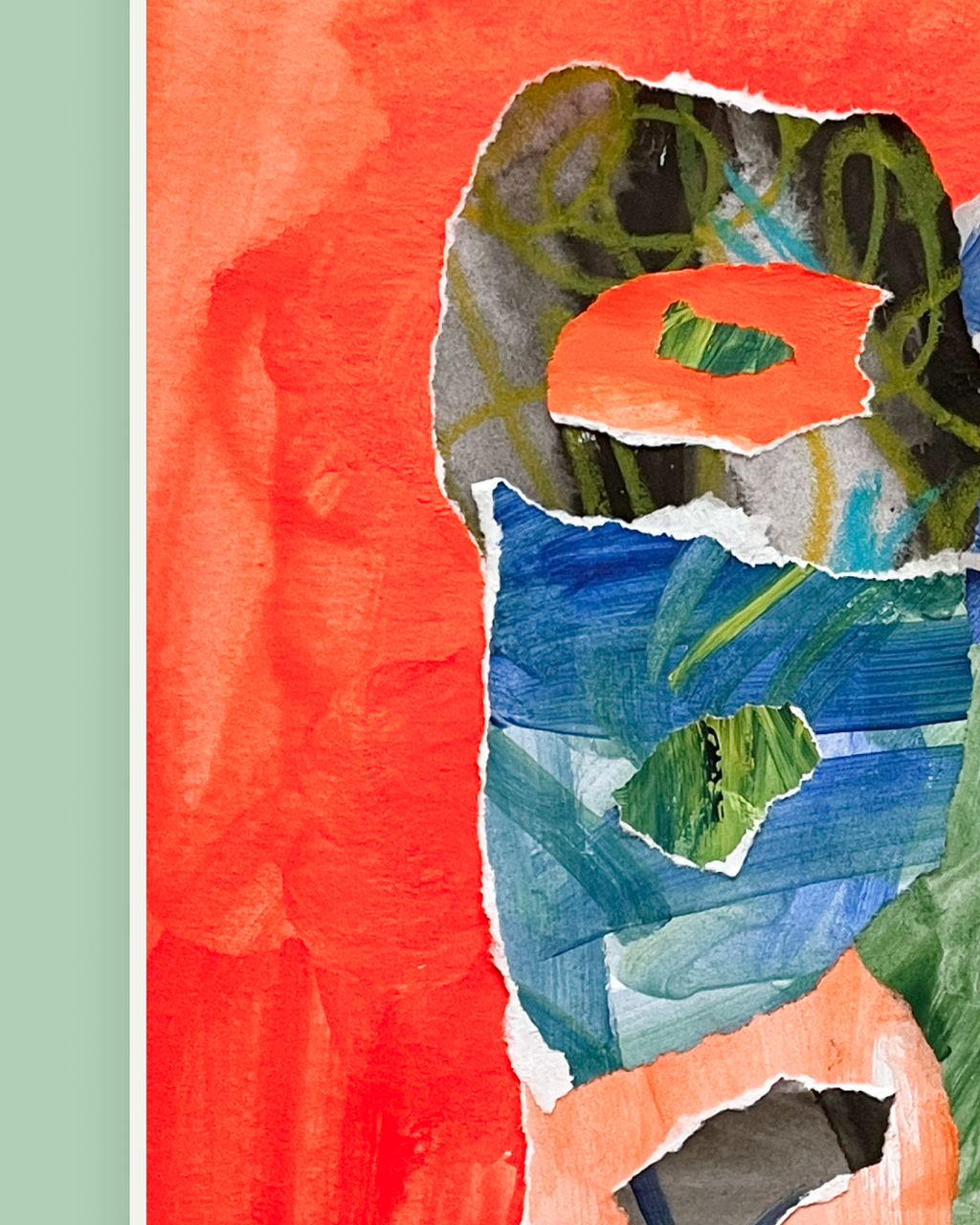 Mixed media composition 11